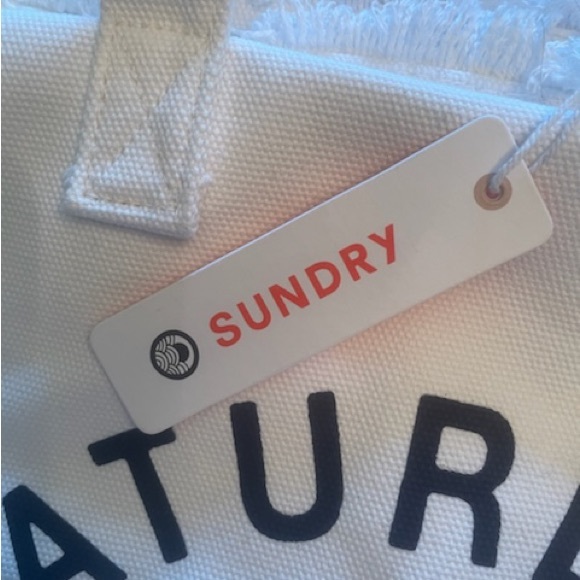 NWT Sundry Anchor Beach Tote - Picture 3 of 3